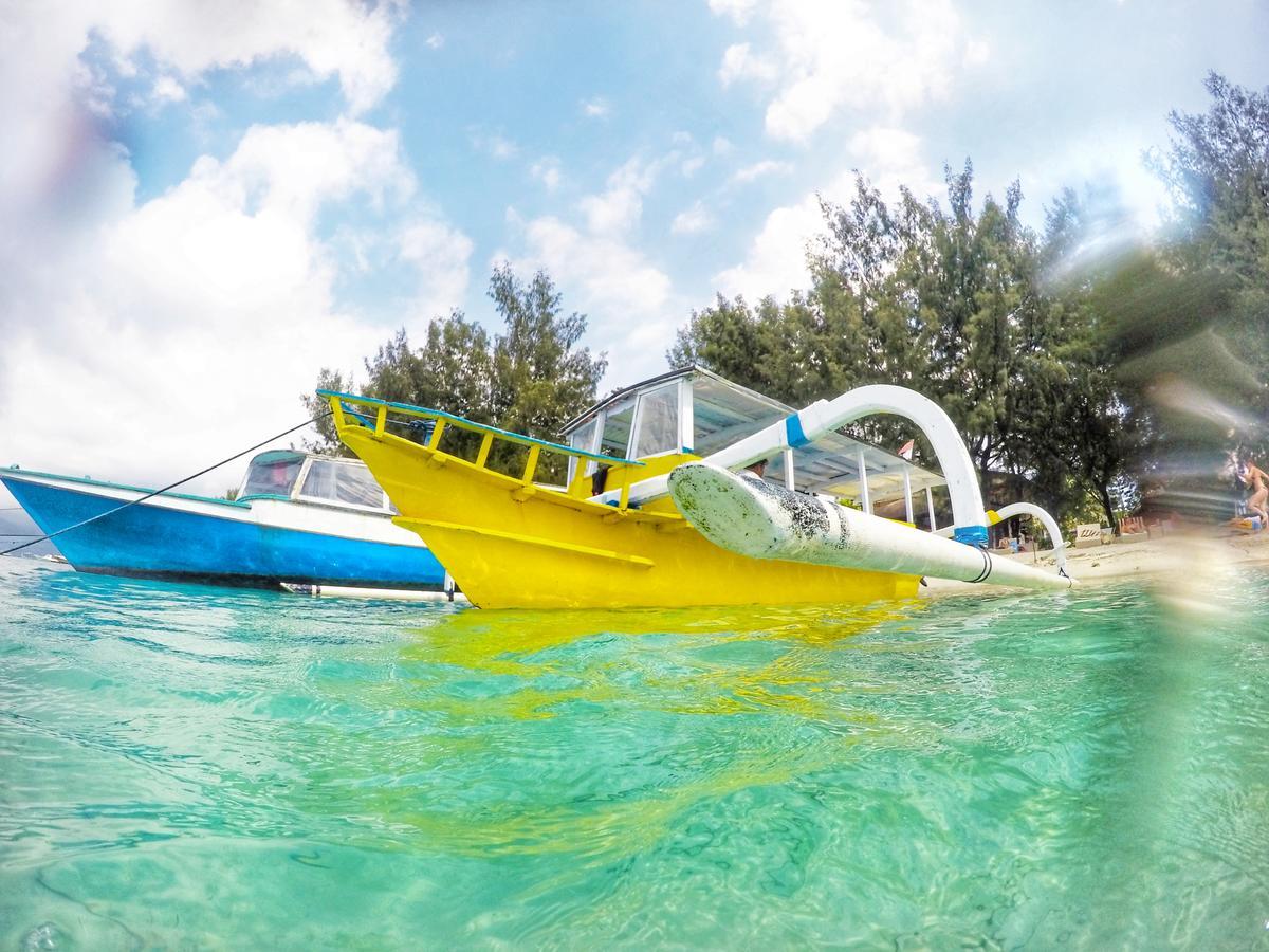 Malino Homestay Gili Trawangan Esterno foto